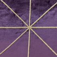 thumbnail image 4 of Parkland Collection PILL21273P Zella Transitional Dark Purple Rectangle Throw Pillow, 4 of 6
