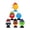 Style B, variant on Wind Up Toys Cute Halloween Themed Jumping Characters 6 Pack Assorted Spooky Figure Toys for Party Favors Trick or Treat Goodie Bag Fillers Halloween Children Holiday Gift Set