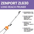 thumbnail image 3 of Zenport ZL630 Long Reach Telescopic Pruner, 96-Inch, 3 of 4