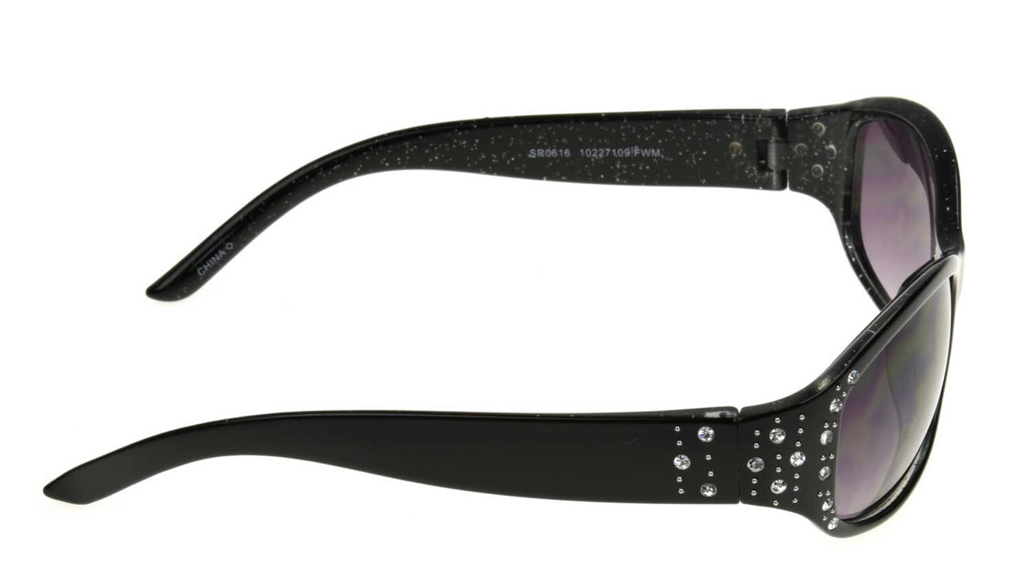 Foster Grant Women's Wrap Fashion Sunglasses, Black photo 3