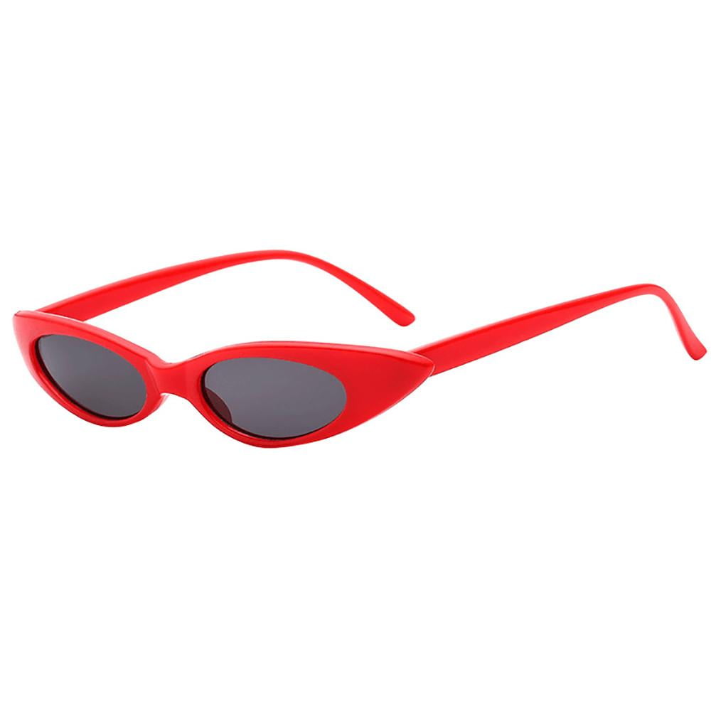 jovati Retro Vintage Clout Cat Unisex Sunglasses Rapper Oval Shades Grunge Glasses Walmart
