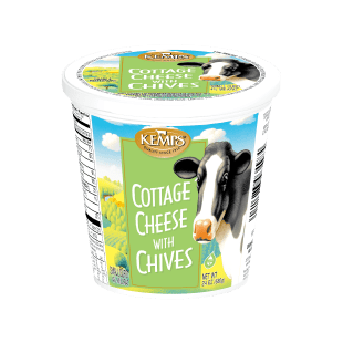 Kemps Cottage Cheese With Chives 22 Oz Walmart Com