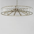 thumbnail image 3 of 21869BCGS Maxim Lighting Odeon - 10 Light Chandelier-9.5 Inches Tall and 40 Inches Wide-Golden Silver Finish    -Traditional Installation, 3 of 4