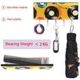 thumbnail image 5 of PhooArto Key Holder for Wall Decorative with 5 Key Hooks, Color Record Player Pattern Holders Wall Mount Organizer with Mail Key Rack, Self Adhesive, 5 of 7