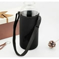 thumbnail image 2 of Funda aislante simple para taza Janrevotw, exquisita funda de neopreno para taza, funda aislante antiescaldaduras para taza de café, bolsa para botella de agua con correa de hombro ajustable, 2 of 8