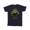 thumbnail image 1 of DC Comics T-Shirt Garçon Black Adam Symboles Dorés Montants, 1 of 4