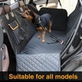 thumbnail image 3 of Cinturón de seguridad para perros antichoque para automóvil con arnés de seguridad Bungee Buffer (negro) oso de fresa  Hogar, 3 of 5