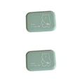 thumbnail image 4 of Vogacara Caja de lentes de contacto portátil con estuche de lentes de contacto de espejo, Protector de piezas de repuesto, contenedor de gafas de Verde 2piezas Vogacara CBP209272, 4 of 5