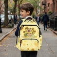 thumbnail image 4 of Yspwyqan Backpack for Teen Girls, Sunflower Capybara 17" School Backpack with Front Pocket, Large Capacity Daypack for High School Travel, Back to School Gifts for Teens, 4 of 7