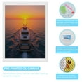 thumbnail image 3 of Diamond Art Kits for Adults, Luxury Yacht Sunset Cruise 5D Diamond Painting Kits for Adults Beginners, DIY Full Drill Diamond Painting, Gem Art and Crafts 12x16, 3 of 7