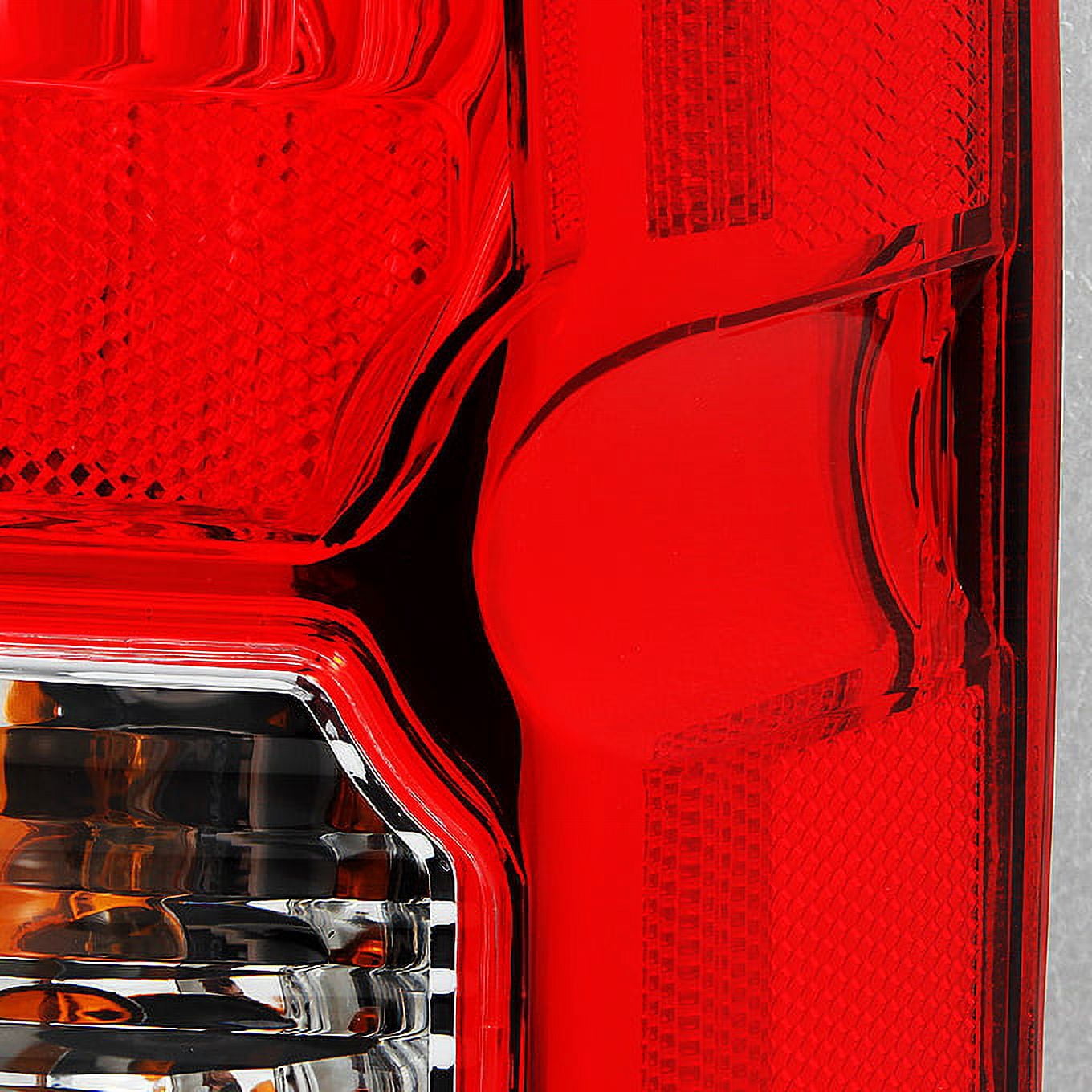 AKKON - Fits Pathfinder SUV Red Clear Tail Lights Brake Lights Driver Left + Passenger Right Replacement