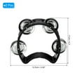 thumbnail image 2 of Unique Bargains 2pcs Wrist Bells, Jingle Bells Ankle Bell Hand Bell Percussion Instruments Musical Rhythm Band Plastic, Black, 2 of 5