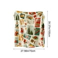 thumbnail image 3 of LSLJS Throw Blanket-Under $10 Christmas Decorations 40x28" Soft Warm Plush Blanket Winter Cozy Gifts Fleece Blanket for Couch Bed Festive Home Decor, 3 of 7