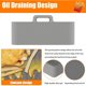 thumbnail image 4 of Air Fryer Silikonform, Rektangulär Silikonbehållare för Air Fryer, Silikonform för Air Fryer grå grey, 4 of 5