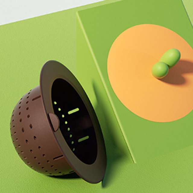Boreal Craft Cute Carrot Shaped Trough Filter Kitchen Water Channel Drain Filter With Water Channel Plug Odor Proof Filter Screen Silicone Strainer Caps Kitchen Shelf Strainer Gadgets for Home