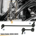 thumbnail image 3 of Unique Bargains 4pcs Front Rear Stabilizer Sway Bar End Links for Audi A3 Quattro 2006-2013 No.K80482/K80478, 3 of 7