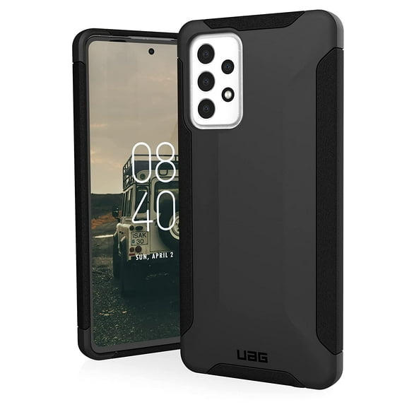 UAG Samsung Galaxy A72 (SM-A725) Case [6.7-inch screen] Scout Rugged Sleek Shockproof Lightweight Military Drop Tested Protective Cover, Black