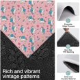 thumbnail image 3 of Pink Cartoon Unicorn Star Pattern Kitchen Rugs Sets Of 3,Kitchen Runner Rugs Non Skid Washable,Decorative Kitchen Floor Mats for Kitchen,Sink,Laundry,17"x30"+ 17"x47" + 17"x59", 3 of 6