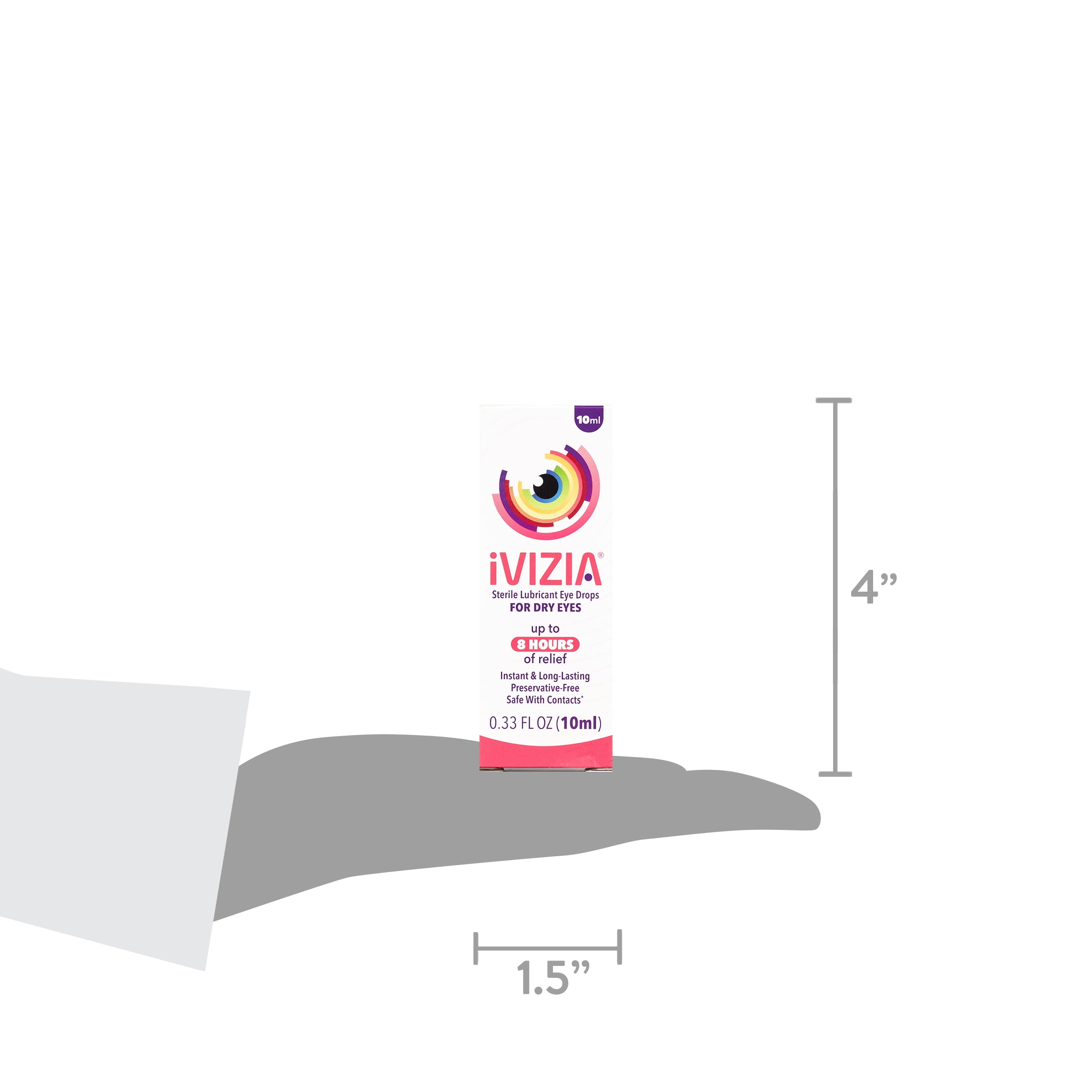 iVIZIA無菸泳滑眼水清油,保,朋友好潤鏡片 in Macao at MOP 251, Rating 4