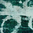 thumbnail image 1 of Ahgly Company Indoor Square Abstract Northern Lights Blue Abstract Area Rugs, 6' Square, 1 of 6