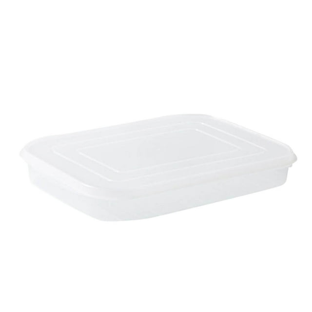 TIELUTT Japanese Soft Lid Non Stick Bottom Fish Preservation Refrigerator Sealed Freezer Laundry Glass Containers for Organizing Snap Ware under Organization Organizer Refrigerator Organizers