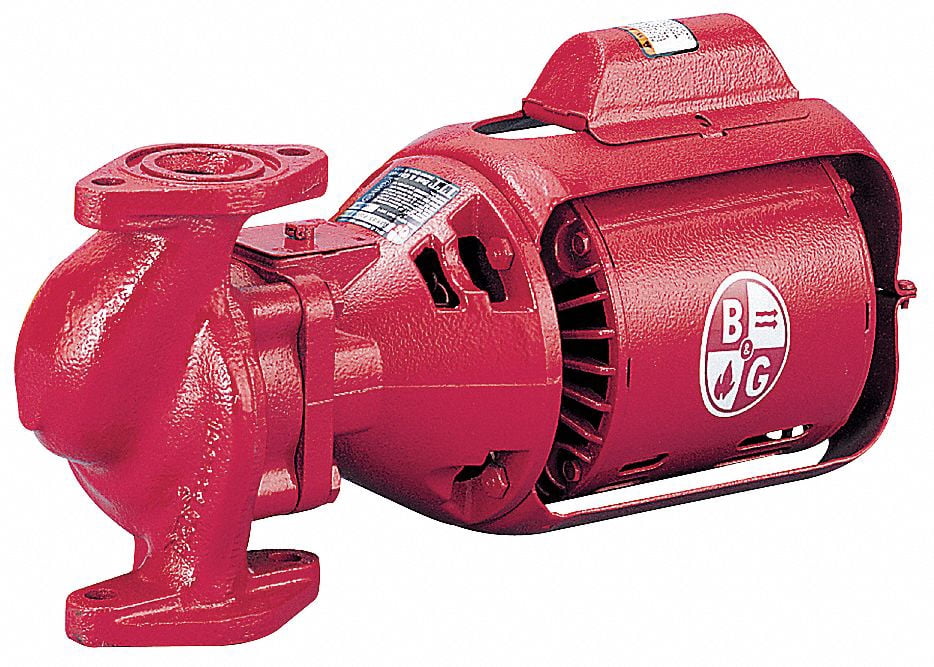 Bell & Gossett Circulator Pump 1/6 HP, 2 NF – Replacement Circulator Pump For Hydronic Heating Systems