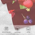 thumbnail image 3 of Coolnut Strawberry Blueberry Hand Towels 2 PCS, Cotton Bath Towel for Drying Face Hands Body Decorative Water Absorbent Lightweight Towels for Bathroom Ktichen Travel Gym, 16"x28", 3 of 6