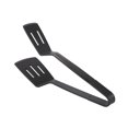thumbnail image 1 of Pinza para Espátula de Pescado, Pinza para Bistec, Pinza para Alimentos Ahuecada, Pinza para Carne a La Parrilla, Pinza para Espátula 2 En 1 para Camping y Picnic, 1 of 2