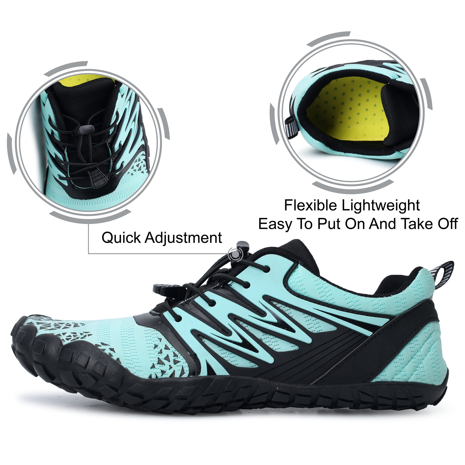 Barerun Men's and Women's Water Shoes photo 7