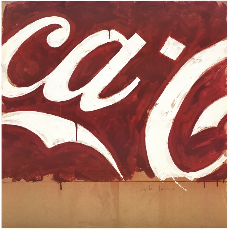 Informeer Graan Bemiddelaar Mario Schifano-Coca-Cola-Poster - Walmart.com