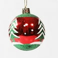 thumbnail image 2 of 6Pcs 60mm Traditional Red Green and Gold Christmas Ball Ornaments, Shatterproof Xmas Balls for Christmas Tree Decoration, 2 of 6