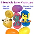 thumbnail image 2 of 12 Pc Bunnies & More Kids Easter Basket Egg Stuffers/Fillers -Fun Girl's Stress Fidget Toy Gift Set, 2 of 7