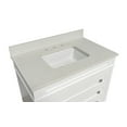 thumbnail image 2 of Eleanor 36" Bathroom Vanity with White Cabinet and Quartz Top, 2 of 7