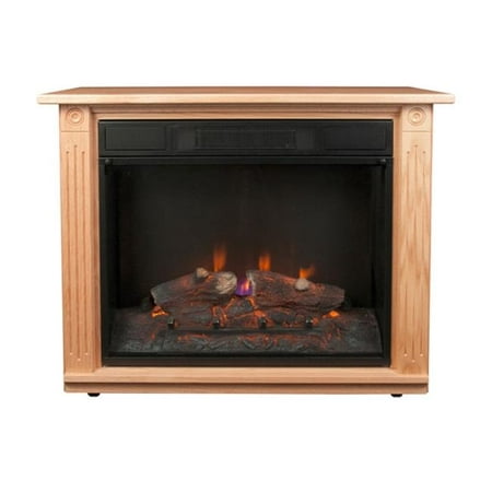 Dutch Legacy Co Light Oak Electric Fireplace Walmart Com