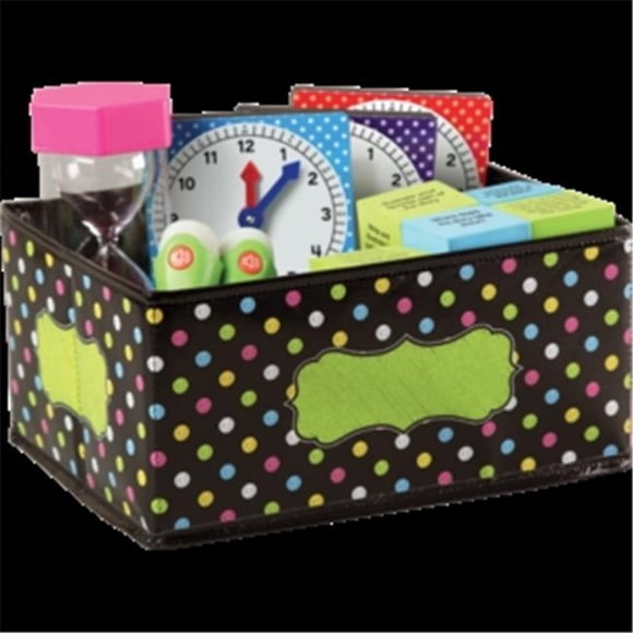 Chalkboard Brights Storage Bins, Small