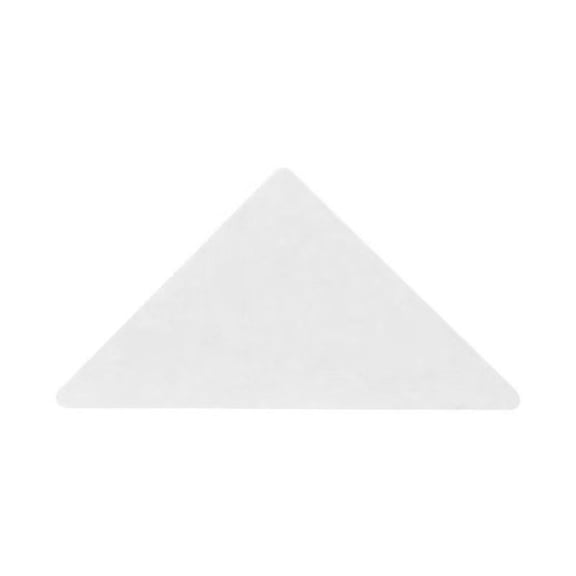 Adhesive Men's Collar Stays for Dress Shirts & Polos,10 Pcs No Roll Collar Polo Shirt Collar Stays,Pvc Shirt Collar Anti-Buckling Shaper,Stop Floppy & Curling Collars,Easy Stick(2.7x1.4")(White)