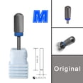 thumbnail image 3 of Brocas para uñas de carburo de acero de tungsteno, tapa redonda y lisa, barril grande Original, 6,6, Efrat Urieli linux, embalaje personalizado OEM, 3 of 5