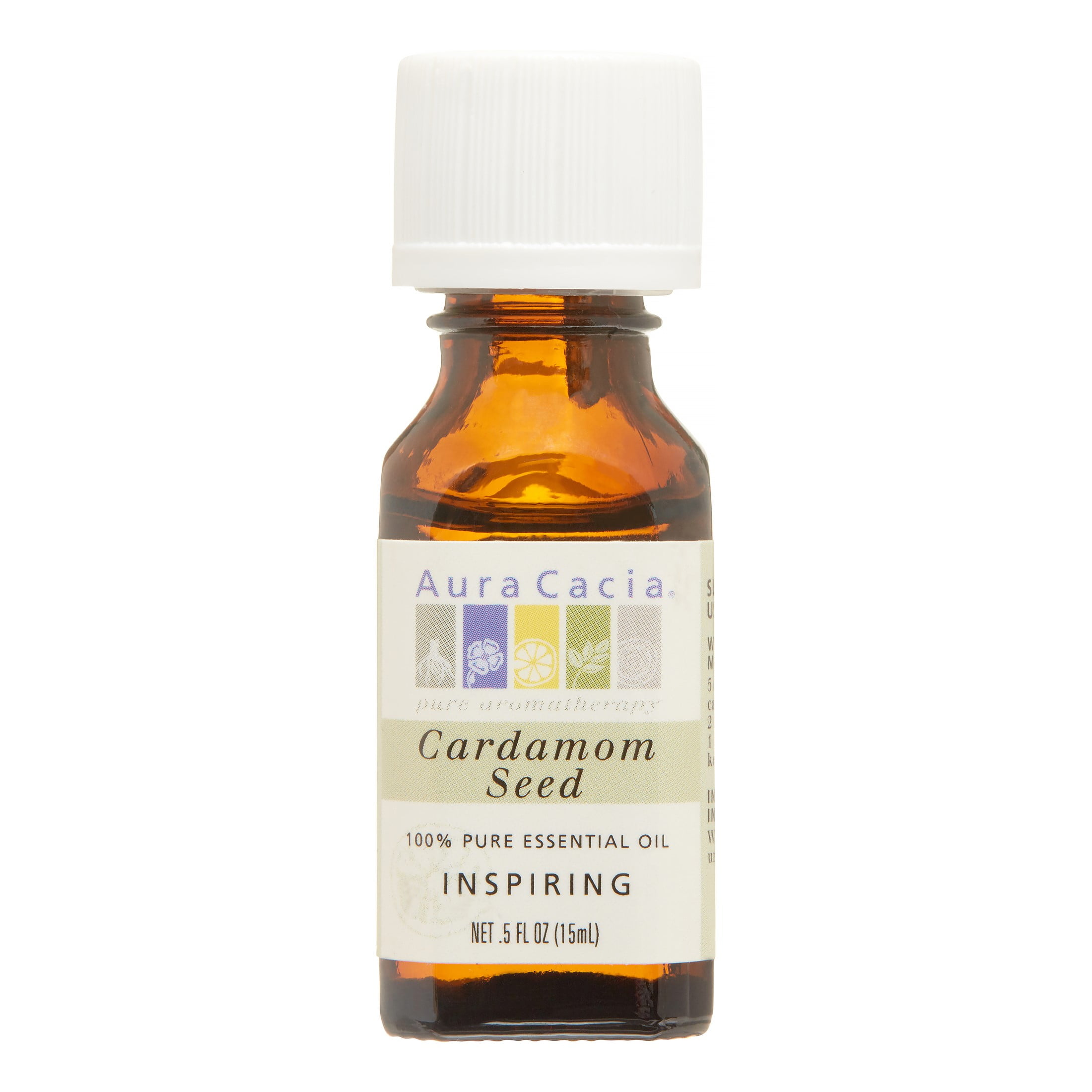 Aura Cacia Essential Oil, Cardamom Seed, 0.5 Fl Oz