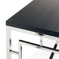thumbnail image 3 of Picket House Furnishings Harper End Table in Dark Cappuccino/Chrome, 3 of 5