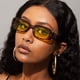 thumbnail image 2 of Gafas de sol retro de montura pequeña Gafas de sol rectangulares modernas europeas y americanas Gafas de sol para fotografía callejera, 2 of 6
