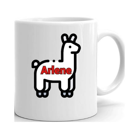 

Llama Arlene Ceramic Dishwasher And Microwave Safe Mug