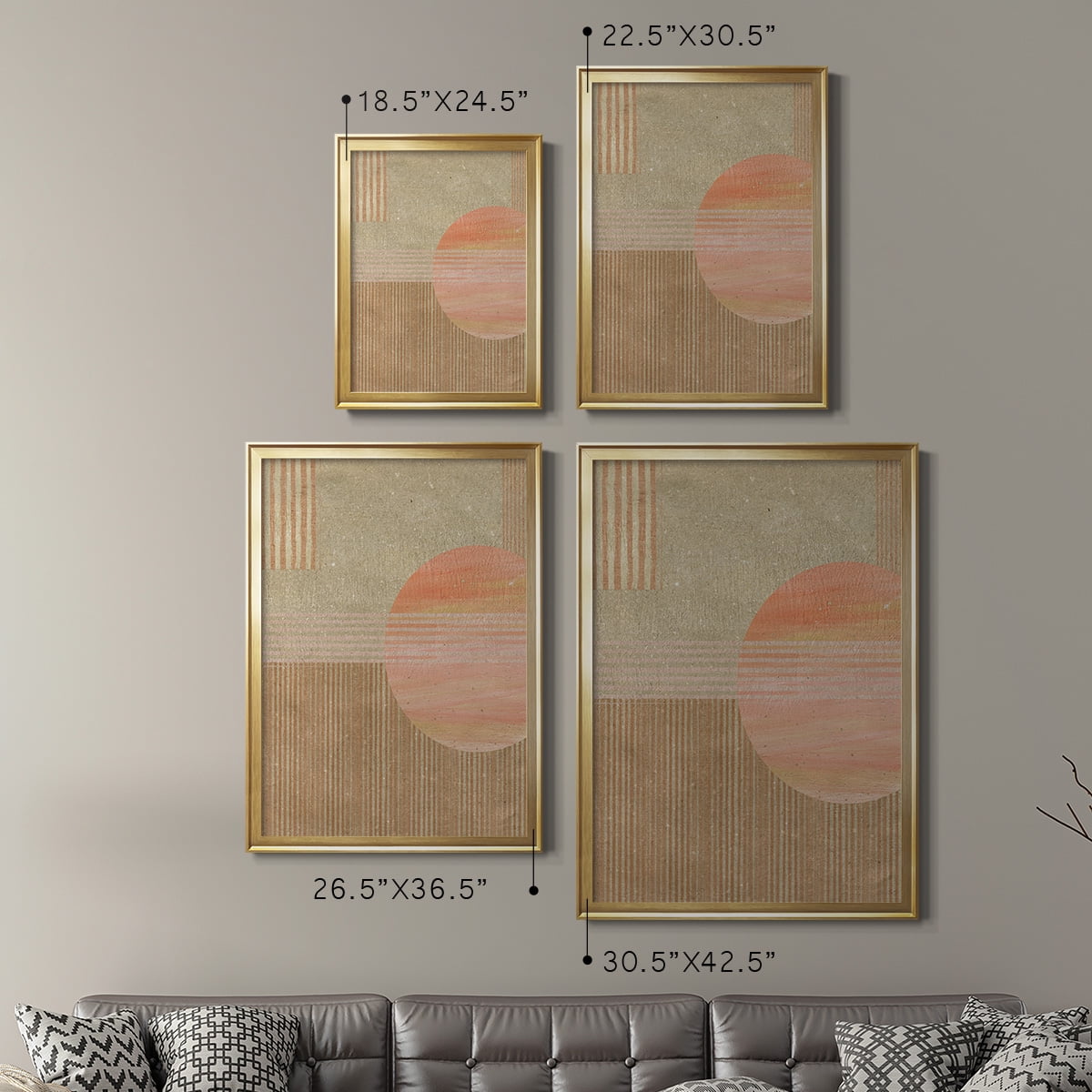 Adobe Sunrise II Premium Classic Framed Print - Ready to Hang