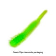 thumbnail image 3 of 20Pcs Soft Bait Small Paddle Silicone Paddle Soft Bait Baits Artificial Flexible Convenient Wide Application Fishing Lures Worms Accessory Green, 3 of 8