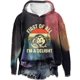 thumbnail image 1 of Health Cloth fleece-lined Amazon Autumn New Women‘s Camouflage Hoodie Maple Leaf Printed Oversized Sports Hoodie, 1 of 2