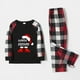 thumbnail image 2 of Pijamas familiares a juego de Navidad, diseño exclusivo, sombrero de Navidad, elfo, Santa, Negro, Rojo, conjunto de pijamas, 2 of 3