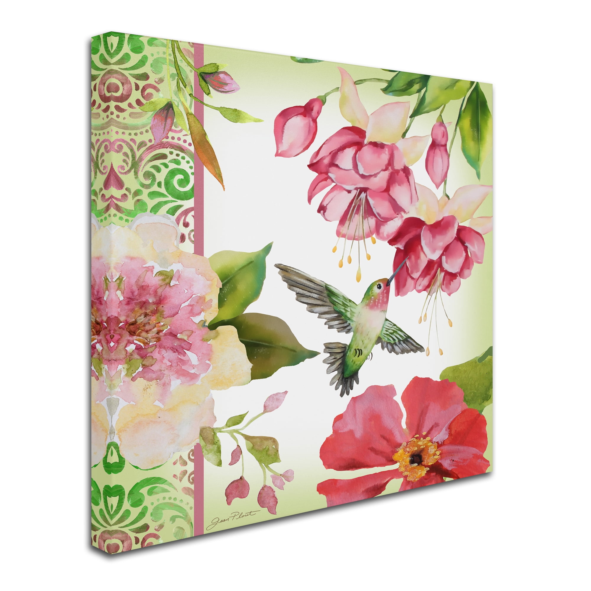Trademark Fine Art 'Garden Party 1' Canvas Art by Jean Plout