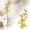 Yellow, variant on 1 Stem Artificial Plum Blossom Flower Faux Silk Pink Plum Branch for Vase Chinese Home Interior Table Centerpiece Decor 26cm, Clearance White