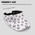 thumbnail image 4 of Chririnla Sun Visor Cap with Soccer Ball Pattern, Sun Protection Hat for Outdoor Summer Sports and Daily Activities, 4 of 4