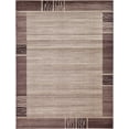 thumbnail image 1 of Unique Loom Del Mar Collection Contemporary Transitional Area Rug, 9' x 12', Light Brown/Beige, 1 of 2