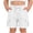 White, variant on AKOEE Cargo Shorts for Girls 5-15 Years Multi Pockets Drawstring Elastic Waist Lightweight Casual Summer Shorts (9-10 Years, Pink)